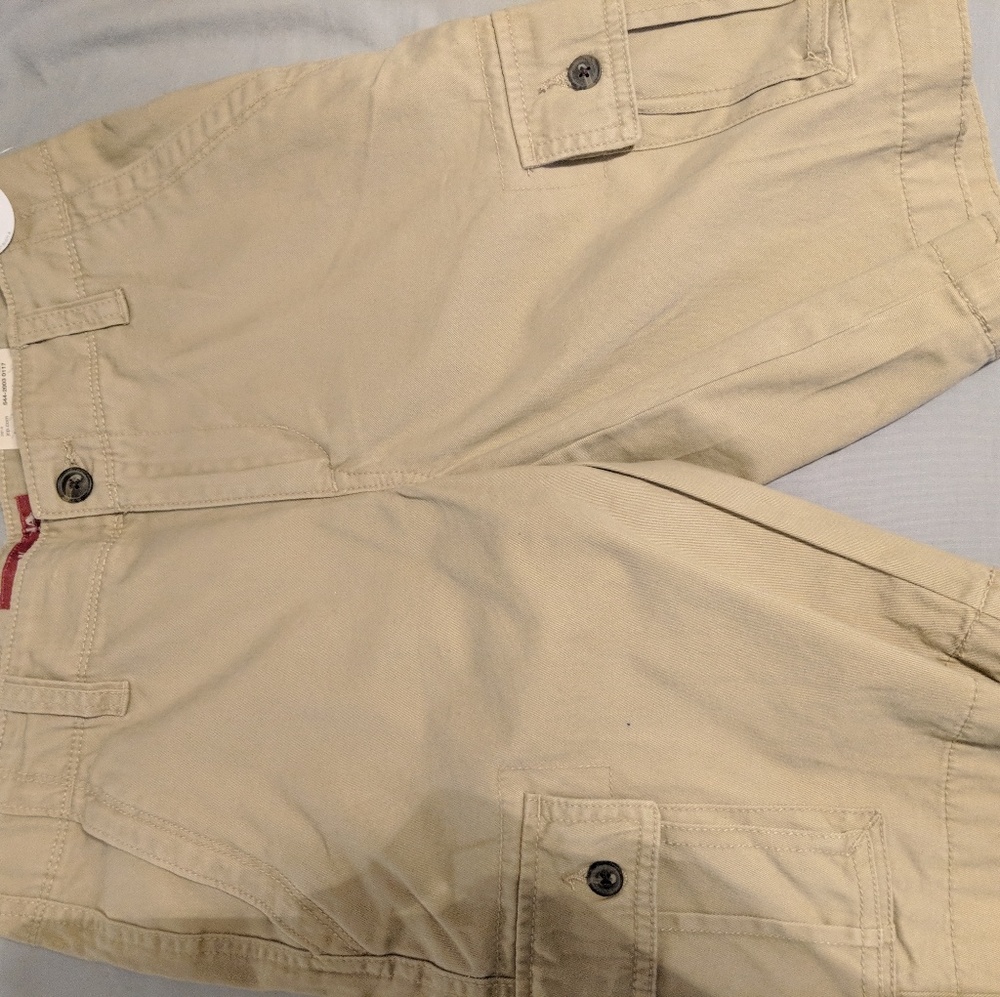 NWT Arizona Boys Husky Size 12 Cargo Shorts